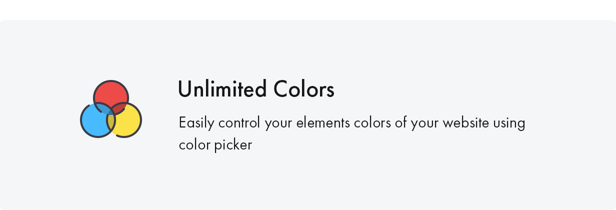 Tema Konte WooCommerce - Skema warna tidak terbatas