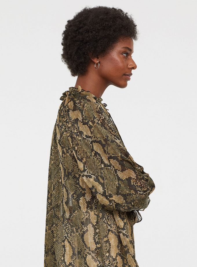 Blouse with Ties