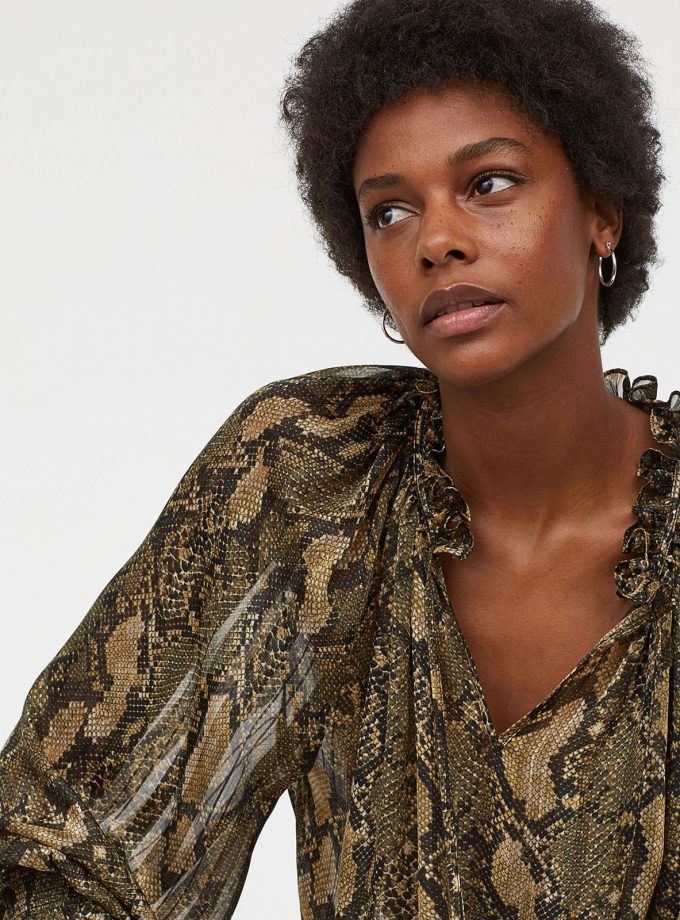 Blouse with Ties
