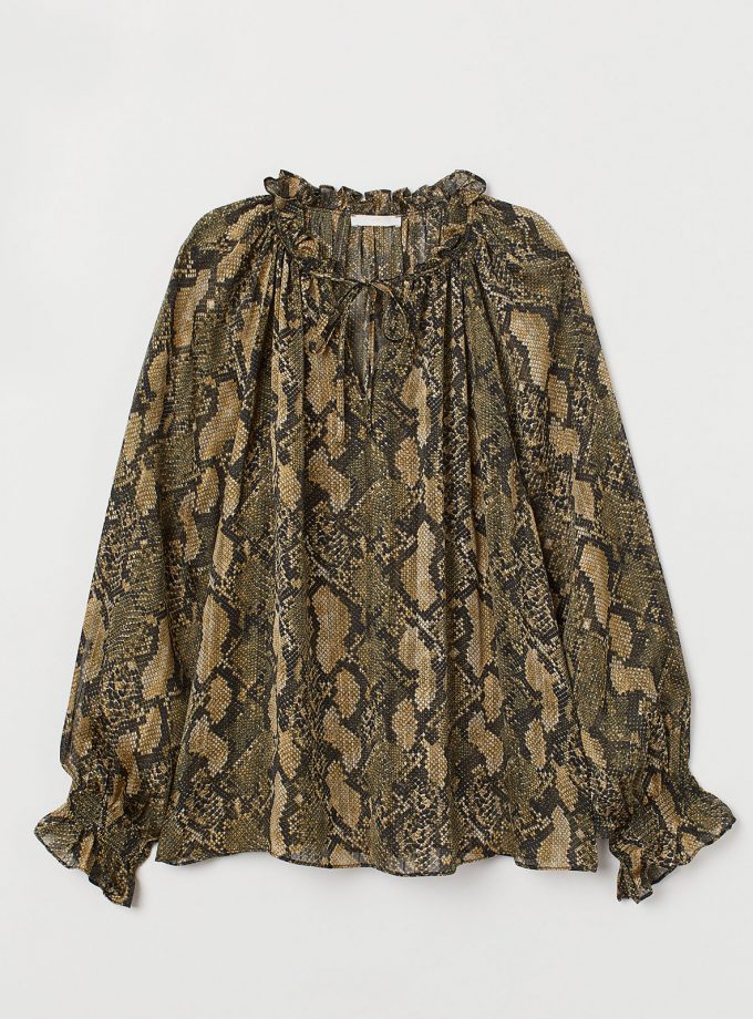 Blouse with Ties
